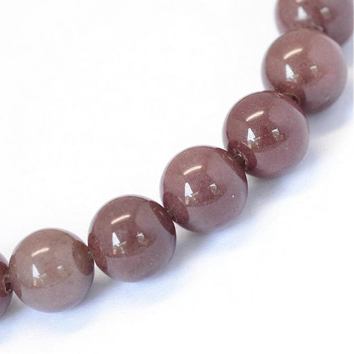 Buy Natural Aventurine Purple 6mm Round - 63 beads 39cm - sold by 1 thread