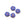 Beads wholesaler Czech pressed glass beads hibiscus flower dark blue bronze 10mm (4)