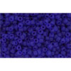 cc8f - Toho beads 15/0 transparent frosted dark sapphire (5g)
