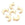 Beads wholesaler Moon Stainless Steel Golden 15x11mm (2)