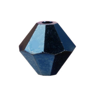 Buy 5328 Swarovski xilion bicone crystal metallic blue 2x 6mm (10)
