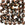 Beads wholesaler Czech fire-polished beads dark bronze 6mm (50)