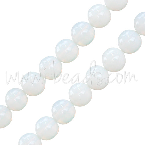 Buy Opalite Round Beads 8mm strand (1)