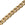 Beads wholesaler Curb chain with oval rings 5.5mm gold plated (50cm)