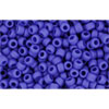 cc48f - Toho beads 11/0 opaque frosted navy blue (10g)