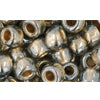 cc993 - Toho beads 3/0 gold lined black diamond (10g)