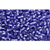 cc35 - Toho beads 15/0 silver lined sapphire (5g)