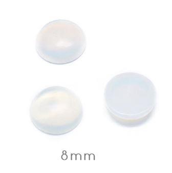 Round cabochon 8mm opalite (2)