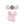 Beads wholesaler Polygon, Faceted, Natural rose Quartz Beads ,10x9mm, Hole: 1mm (3 units)