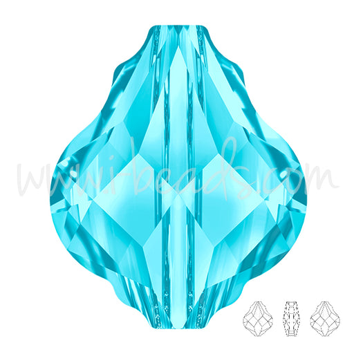 Buy Swarovski 5058 Baroque bead aquamarine 14mm (1)