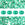 Beads Retail sales Super Duo beads 2.5x5mm Emerald (10g)