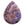 Beads wholesaler Pear pendant blue Crazy lace agate purple 3.8x5cm (1)