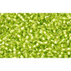 cc24 - Toho beads 15/0 silver lined lime green (5g)