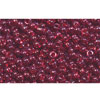 cc332 - Toho beads 11/0 gold lustered raspberry (10g)