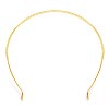 Buy Alice band metal gold plated 135mm (1)