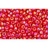 cc165c - Toho beads 11/0 transparent rainbow ruby (10g)