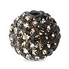 Premium rhinestone beads black diamond 10mm (1)