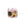 Beads wholesaler Murano bead cube pink leopard 6mm (1)