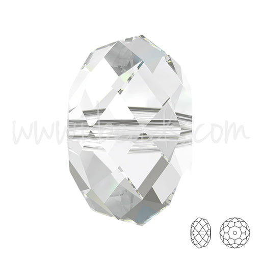 5040 Swarovski briolette beads crystal 8mm (6)