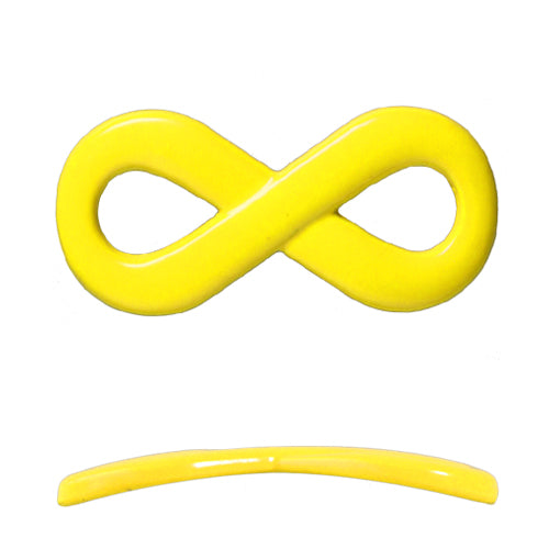 Buy Infinity link colored coating yellow 20x35mm (1)