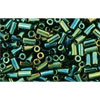 Buy cc84 - Toho bugle beads 3mm metallic iris green brown (10g)