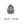 Beads wholesaler Swarovski 4320 Fancy Stone PEAR- Black Diamond Foiled-14x10mm (1)