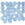 Beads Retail sales Honeycomb beads 6mm blue luster (30)
