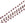 Beads Retail sales Rosary chain Silver gold plated and garnet beads 3-3.5mm (10cm)