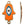 Beads wholesaler Hamsa hand link cold enamel neon orange 20x32mm (1)