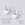 Beads wholesaler Cupped earring setting for Swarovski 4120 18x13mm silver plated (2)