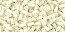Buy cc122 - Toho bugle beads 3mm opaque lustered navajo white (10g)