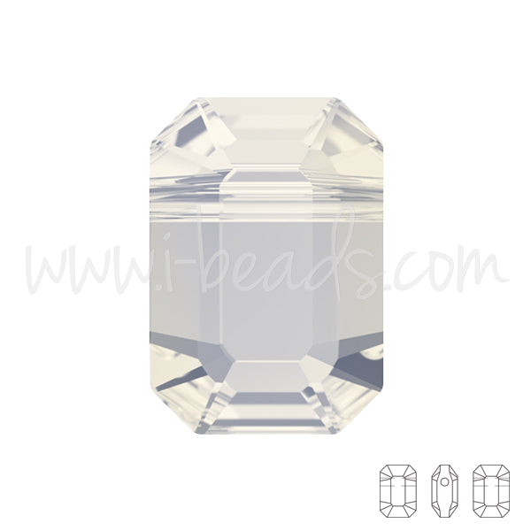 Swarovski 5514 pendulum beads white opal 8x5.5mm (2)