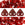 Beads wholesaler 2 holes CzechMates triangle silversheen ruby 6mm (10g)