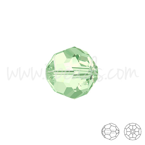 Swarovski 5000 round beads chrysolite 6mm (10)