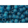 cc7bdf - Toho beads 6/0 transparent frosted teal (10g)