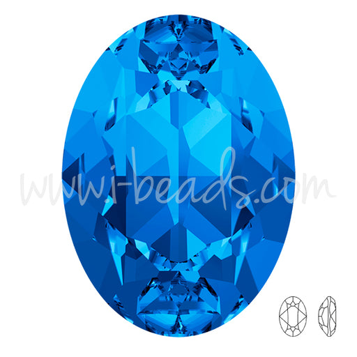 Buy Swarovski 4120 oval fancy stone sapphire 18x13mm (1)