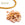 Beads Retail sales Heishi bead 6x1-1.5mm - golden polymer clay (3.77g)