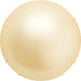 Round Pearl Preciosa Vanilla 10mm - 71600 (10)